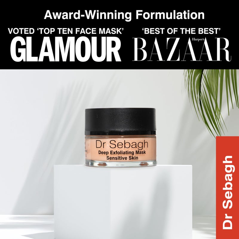 Dr. Sebagh Dr Sebagh Deep Exfoliating Mask (1.7 fl oz) - Gentle Exfoliating for Sensitive Skin - Lactic Acid Detox Face & Pore Cleansing - Anti-Aging Skin Mask for Radiance & Renewal - Image 3